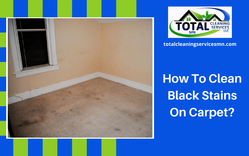 How To Clean Black Stains On Carpet?