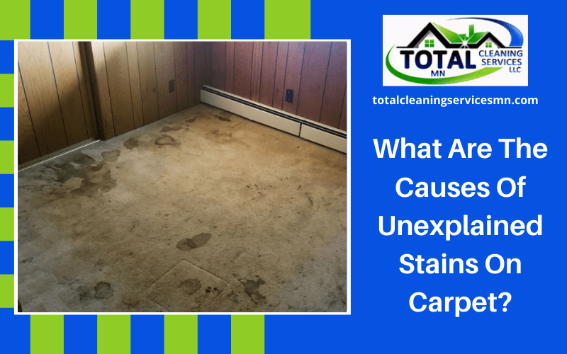 What Are The Causes Of Unexplained Stains On Carpet?